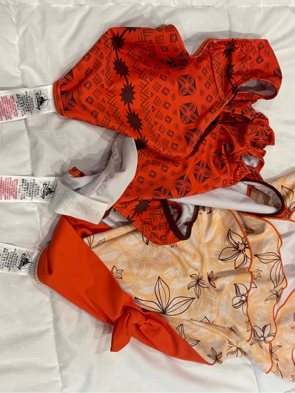 Girls Three piece Moana swimsuit - Picture 2 of 3